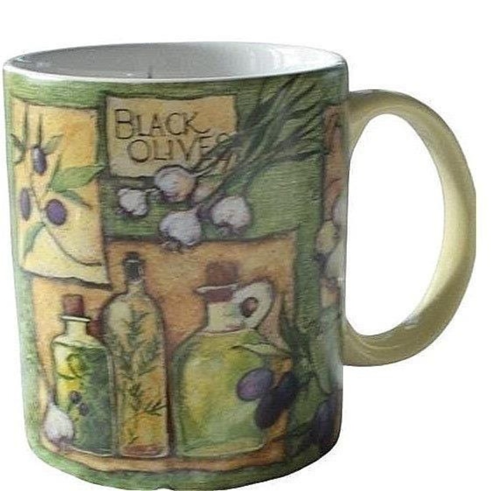 Lang Mugs Olives and Herbs Susan Winger Ceramic Coffee Mug